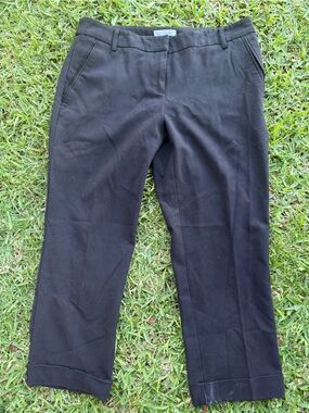 New York & Company Black Women's Straight Leg Dress Pants
